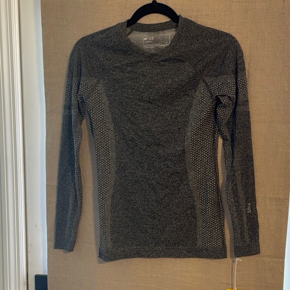 Figs Salta Seamless Long sleeve Underscrub Top